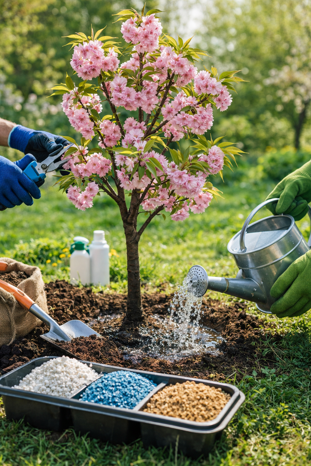 Догляд за сакурою