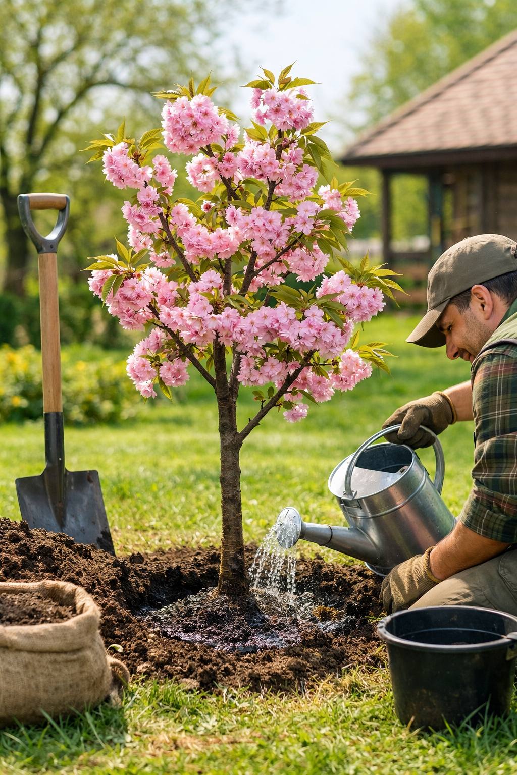 как посадити сакуру
